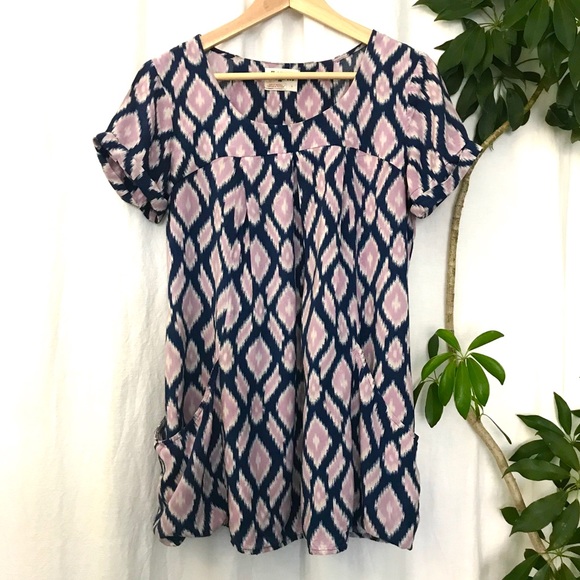 Holding Horses Ikat tunic - Picture 1 of 10